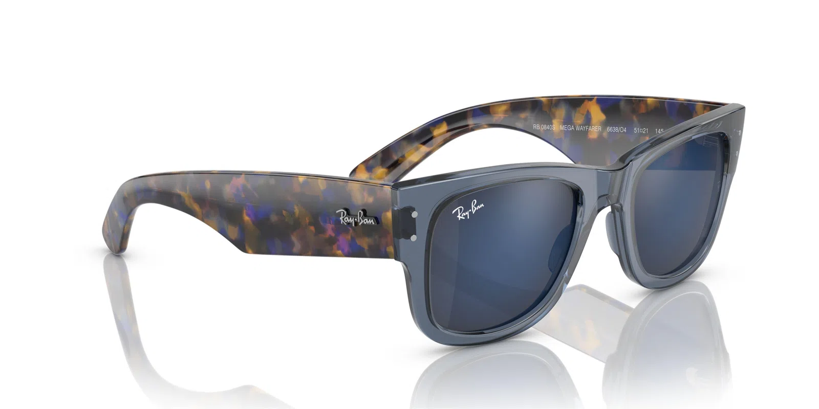 Ray-Ban Mega Wayfarer 0840S Sunglasses - view 93